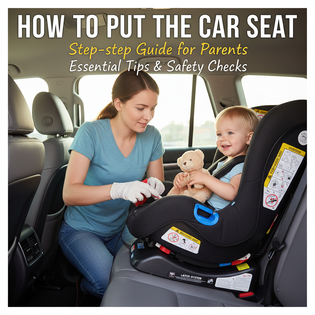 How to Put the Car Seat: Caring adult installs child’s seat safely—guide for parents, tips, and steps.